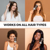 round Hair Brush Set, 4 Piece Professional Blow Dry Kit with 3 round Brushes and Comb for Styling, Beauty Gifts Sets for Women ATHLEXES