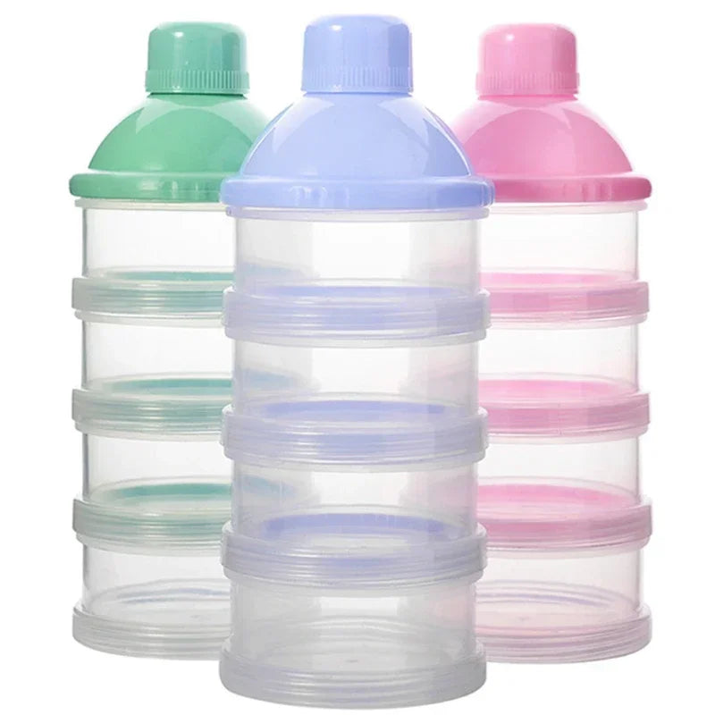 Baby Milk Powder Box Infant Feeding Container Newborn Food Storage Box Powder Dispenser Kid Meal Toddler Snack Portable Grade Pp ATHLEXES