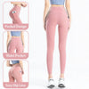 Women Yoga Pants Naked Feeling Stretchy Sports Tights Pocket High Waist Leggings Running Fitness Leggings Workout Gym Clothing ATHLEXES