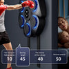 Music Boxing Machine Boxing Reaction Wall Target Adjustable Smart Bluetooth Boxing Machine Wall Mounted Gym Machine Equipment ATHLEXES