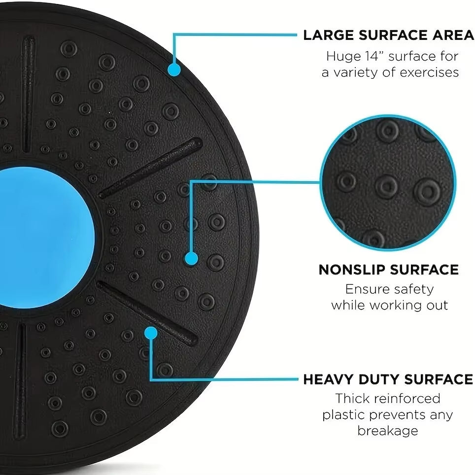1 Pc Yoga Balance Board, Fitness Training Pedal, Sensory Training Balance Board, Fitness Equipment for Sensory Rehabilitation ﻿ ATHLEXES