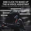 Bluetooth 5.3 Helmet Headset Wireless Hands-Free Call Phone Kit Motorcycle Waterproof Earphone MP3 Music Player Speaker for Moto ATHLEXES