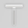 1Pc Silicone Water Wiper Plate Glass Cleaner Scraper Car Windshield Cleaning Squeegee for Car Windshield Window Bathroom Kitchen ATHLEXES
