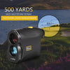 500M Golf Laser Rangefinder Distance Meter Monocular Telescope Speed Tester Laser Range Finder Digital Hunting Measurement ATHLEXES