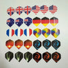 Dart Flights Set 30PCS Multiple Styles Colorful PET Darts Flights Professional Darts Newly Dart Accessories ATHLEXES