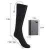 2 Pairs Heated Socks Feet Warm Snowmobile Skiing Boots Heated Socks Outdoor Camping Sports Winter Thermal Stocking Foot Warmer ATHLEXES