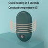 Hand Warmer USB Mobile Power Bank Charing Electric Hand Heater Warmer Mini Multi-Function Pocket Warmer Digital Display ATHLEXES