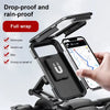 Waterproof Motorcycle Bike Mobile Phone Holder Magnetic Universal Bicycle GPS 360° Swivel Adjustable Motorcycle Cellphone Holde ATHLEXES