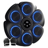 Music Boxing Machine Boxing Reaction Wall Target Adjustable Smart Bluetooth-Compatible Boxing Machine RGB Light for Home Workout ATHLEXES