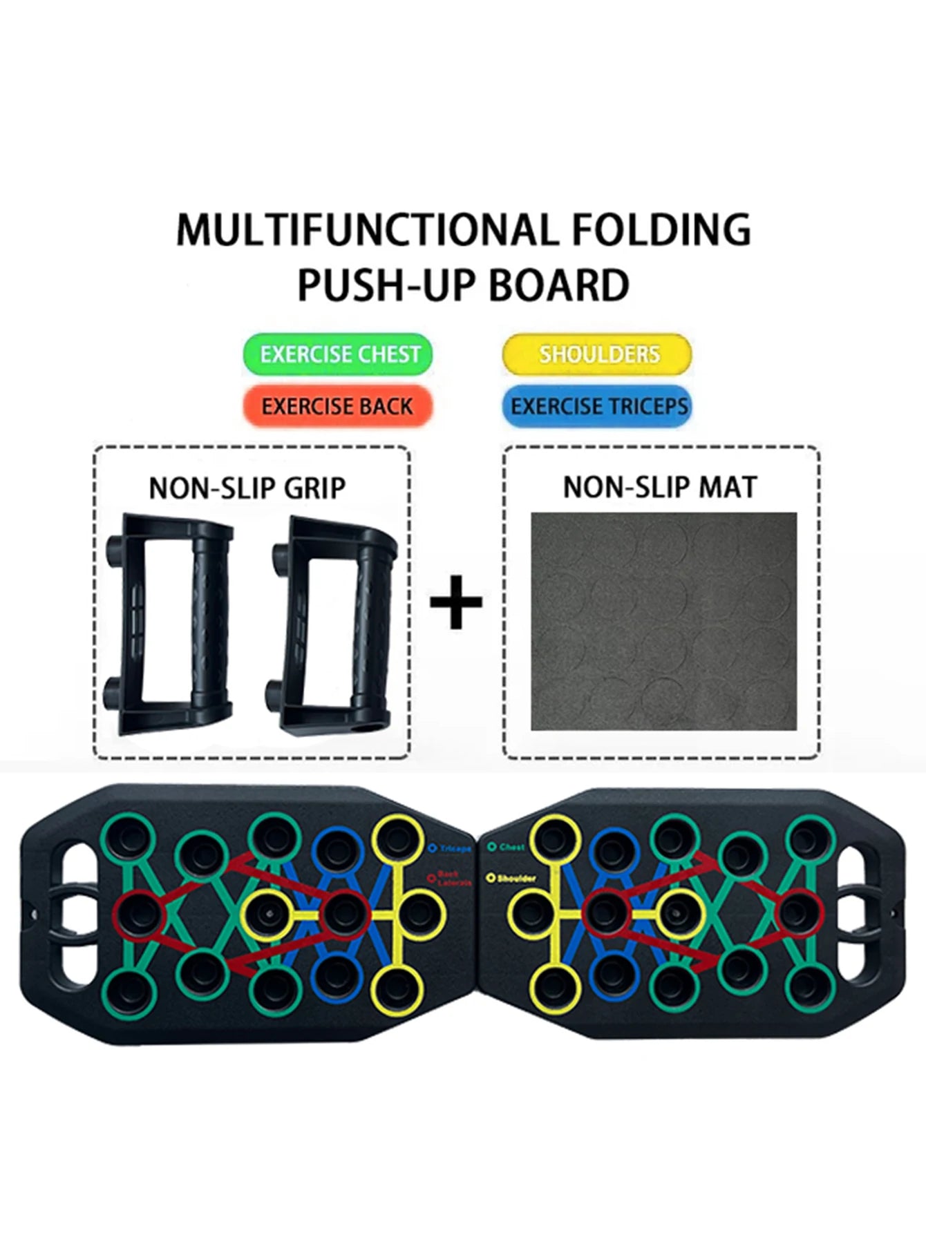 Push up Board Multi-Function Push up Bar Push up Handles Professional Home Workout Gym Equipment Strength Training ATHLEXES