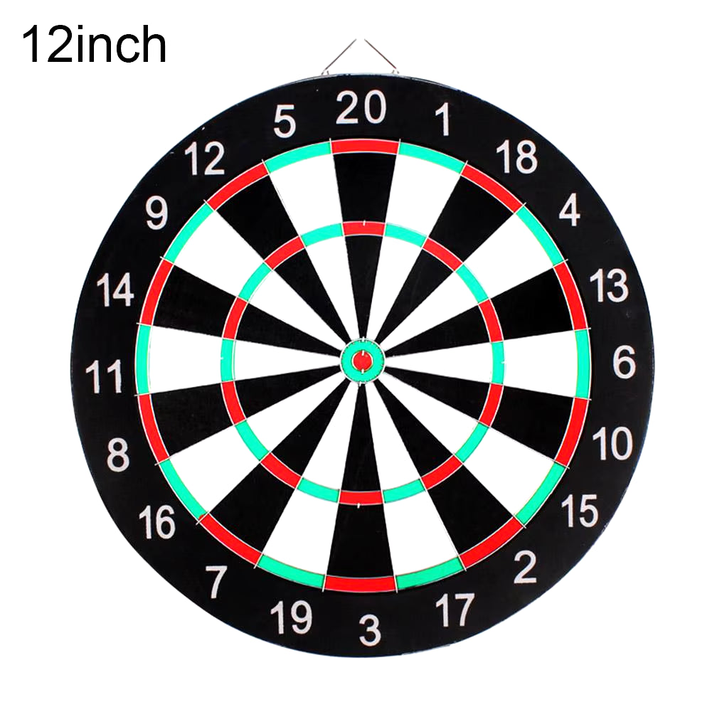 Dart Board Double Sided Hanging Dart Bulleye Target Game Board Target Dart Safety Kids Adults Toys ATHLEXES