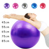 PVC Fitness Balls Yoga Ball Thickened Explosion-Proof Exercise Home Gym Pilates Equipment Balance Ball 45Cm/55Cm/65Cm/75Cm/85Cm ATHLEXES