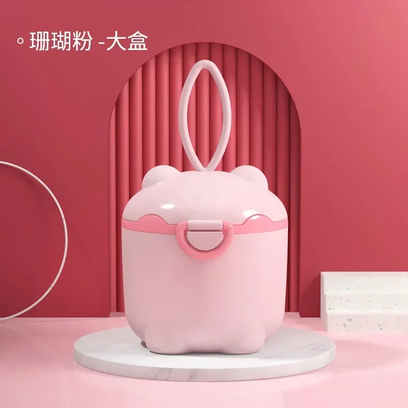 Baby Milk Powder Box Infant Feeding Container Newborn Food Storage Box Powder Dispenser Kid Meal Toddler Snack Portable Grade Pp ATHLEXES