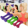6Pcs Hand Fitness Weights Set Holder Rack 2Lb 3Lb 5Lb Bodybuilding Exercise Equipment ATHLEXES