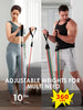 360Lbs Fitness Exercises Resistance Bands Set Elastic Tubes Pull Rope Yoga Band Training Workout Equipment for Home Gym Weight ATHLEXES