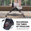 Bike Exercise Bike Trainer Exercise Bike Gym Exercise Indoor Folding Bike Trainer Pedal Fitness Exerciser Leg Workout ATHLEXES