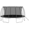 Round Trampoline Set 488X90 Cm for Kids & Adults - 150 Kg Weight Capacity ATHLEXES