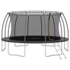 Round Trampoline Set 488X90 Cm for Kids & Adults - 150 Kg Weight Capacity ATHLEXES