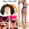 Abdominal Muscle Stimulator Trainer USB Connect Hip EMS Abs Fitness Electrostimulator Toner Exercise LED 6M 19 Level ATHLEXES