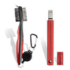 2Pcs/Set Golf Club Brush Golf Club Sharpener Grooving Tool Golf Putter Wedge Ball Groove Cleaner Kit Cleaning Tool Accessories ATHLEXES