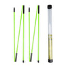 2 Pack Golf Alignment Stick Golf Alignment Sticks Collapsible Golf Practice Rods Swing Trainer Tools Golf Swing Training Tool ATHLEXES