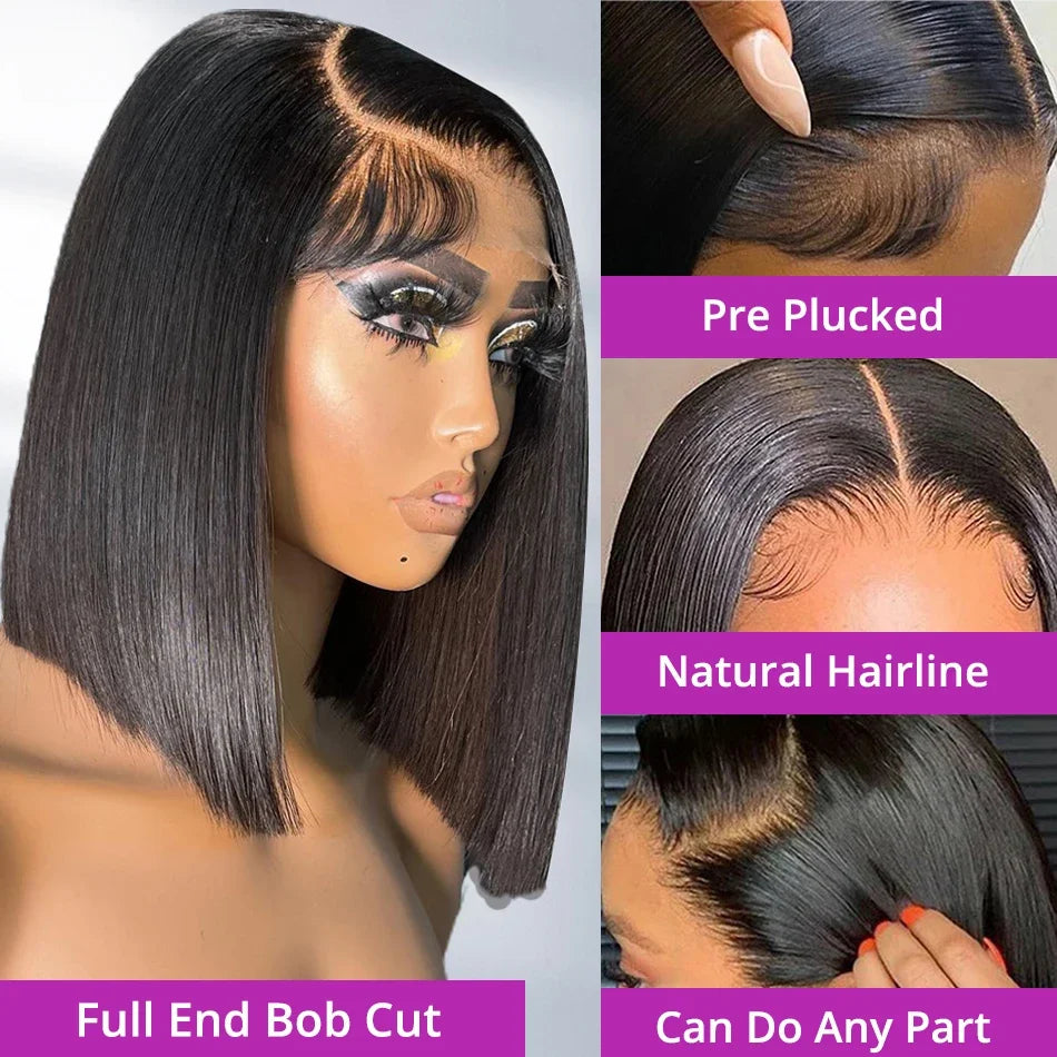Mossily Premium Lace Frontal Bob Wig ATHLEXES