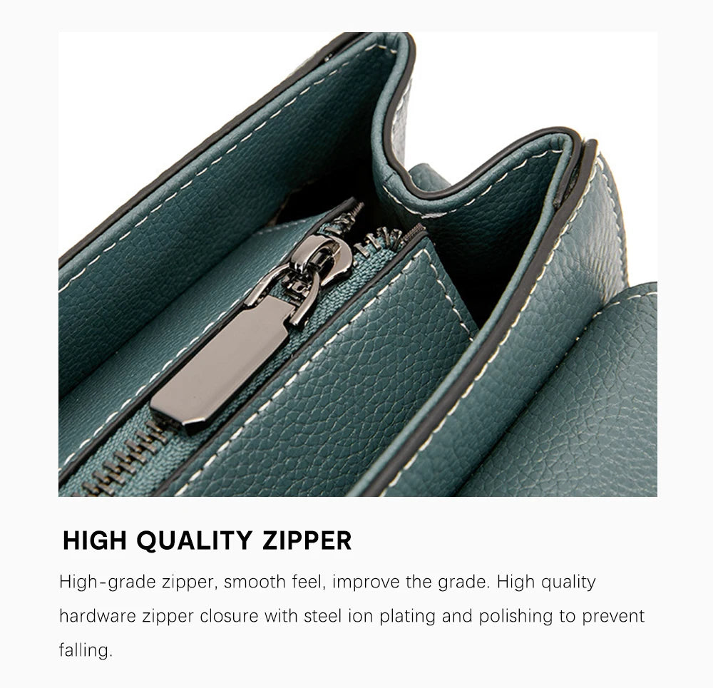 Zency Luxury Genuine Leather Envelope Bag for Women ATHLEXES