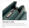 Zency Luxury Genuine Leather Envelope Bag for Women ATHLEXES