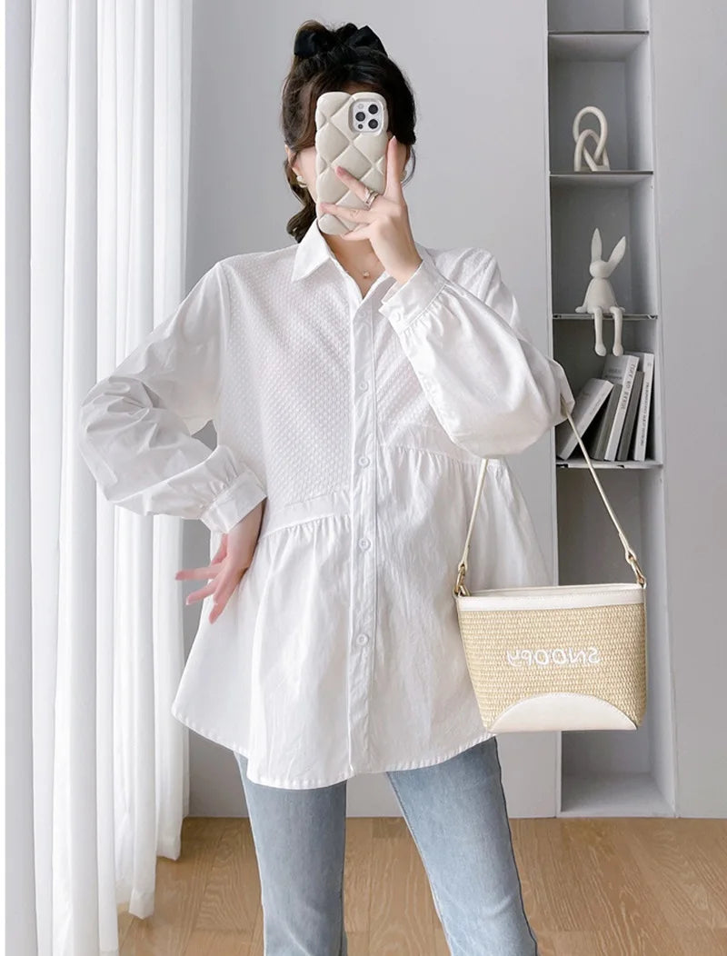 NurtureComfort Maternity Nursing Blouse ATHLEXES