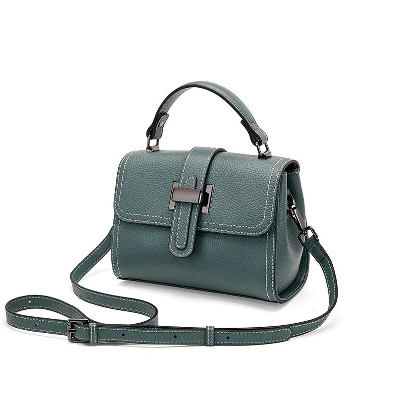 Zency Luxury Genuine Leather Envelope Bag for Women ATHLEXES