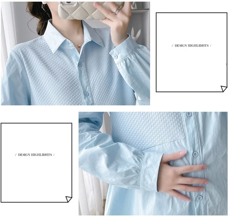 NurtureComfort Maternity Nursing Blouse ATHLEXES