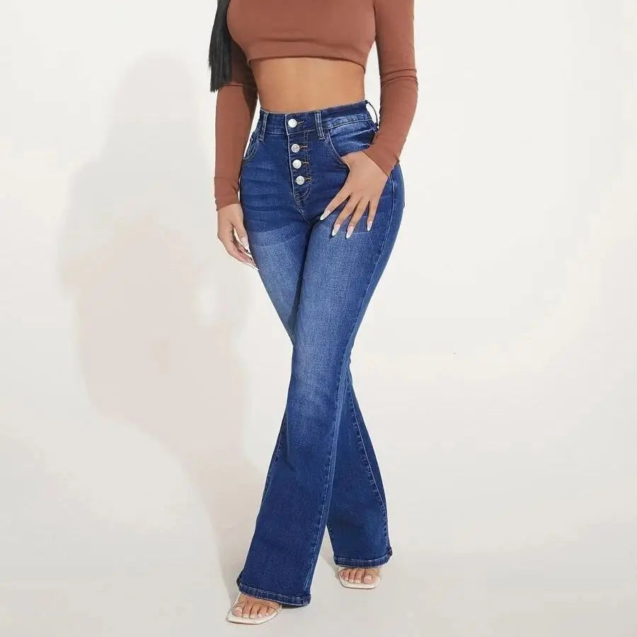 ElevateFit High Waist Bootcut Jeans ATHLEXES