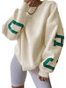 ChicStreet Trendy Oversized Letter Hoodie ATHLEXES
