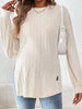 CozyMom O-Neck Maternity Pullover Sweater ATHLEXES