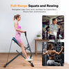 MERACH 2in1 Foldable Squat and Row Machine ATHLEXES
