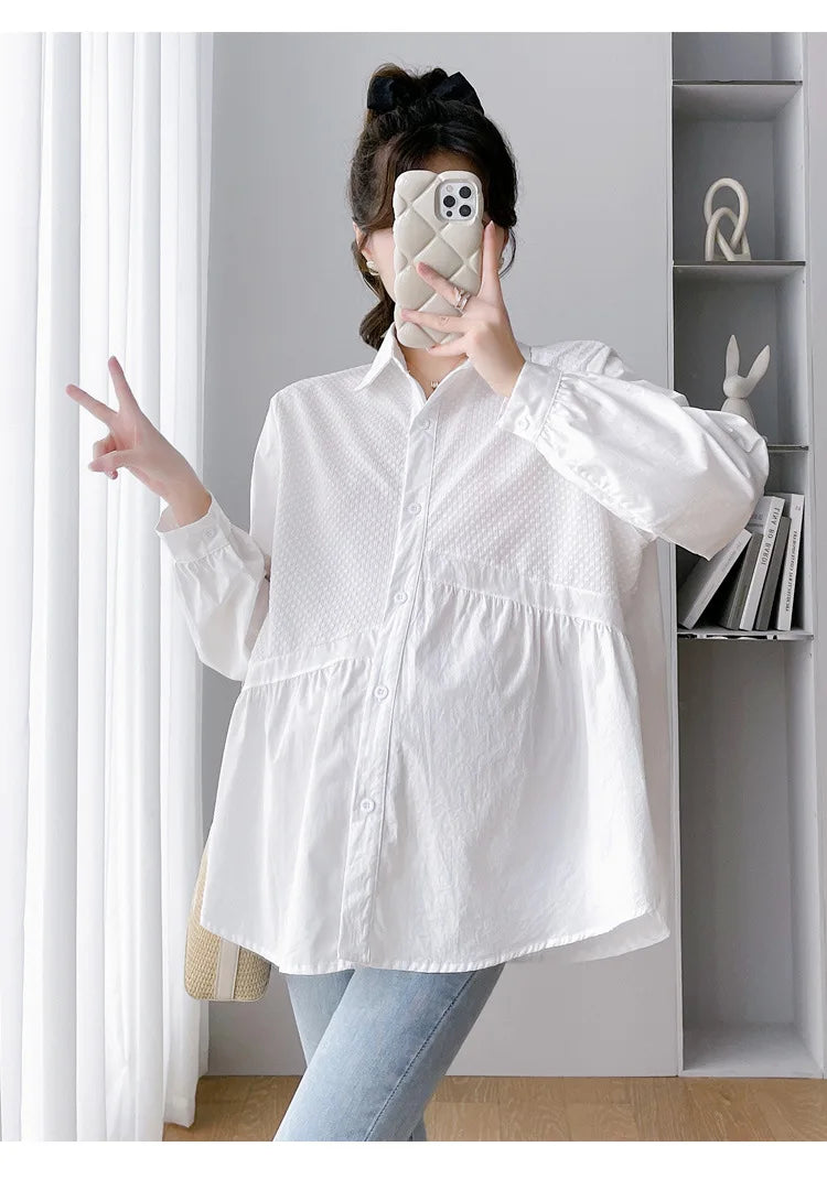 NurtureComfort Maternity Nursing Blouse ATHLEXES