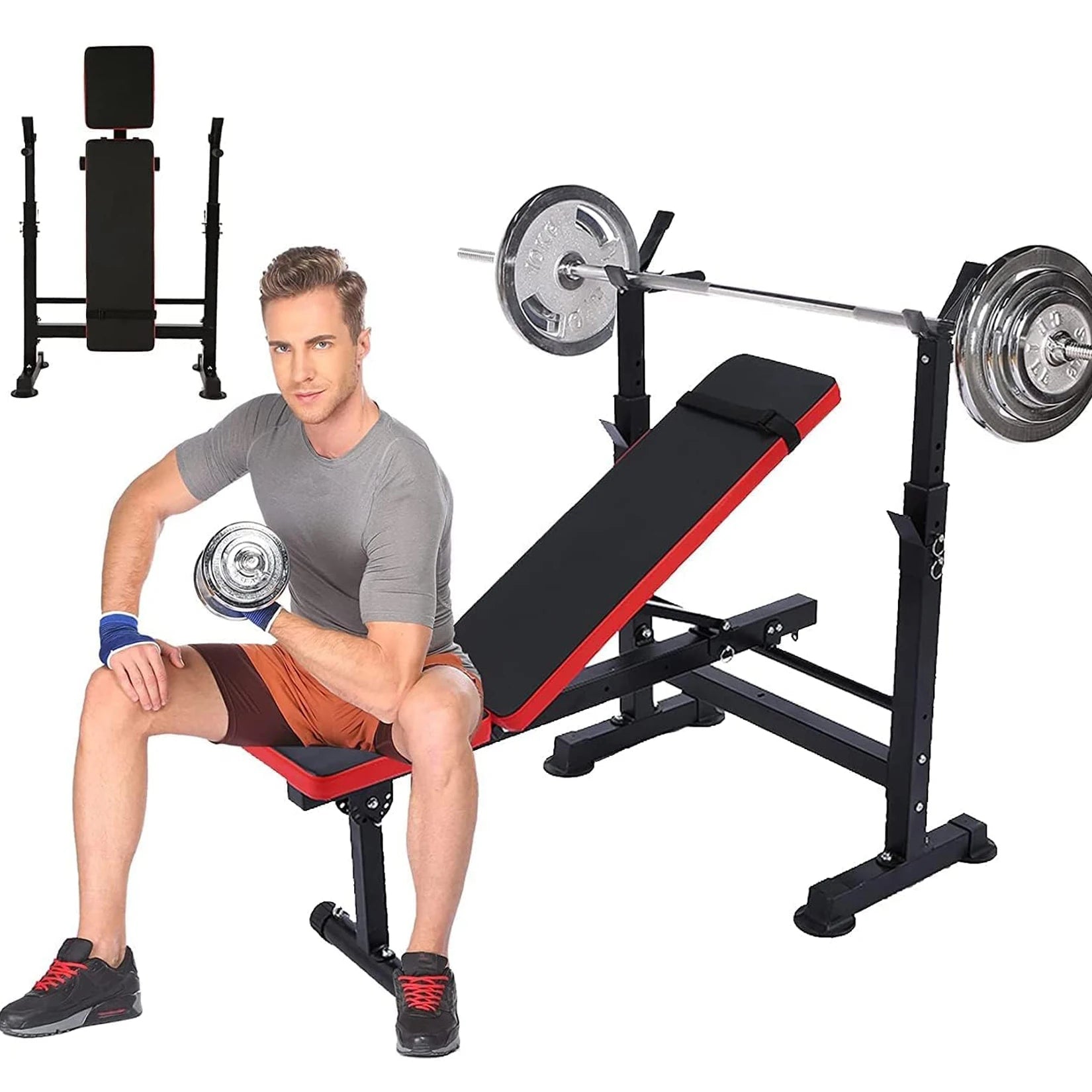 Ultimate 600lbs 6 in 1 Adjustable Workout Bench ATHLEXES