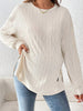 CozyMom O-Neck Maternity Pullover Sweater ATHLEXES