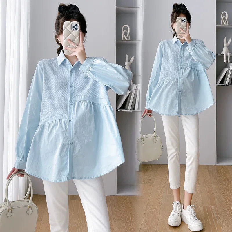 NurtureComfort Maternity Nursing Blouse ATHLEXES