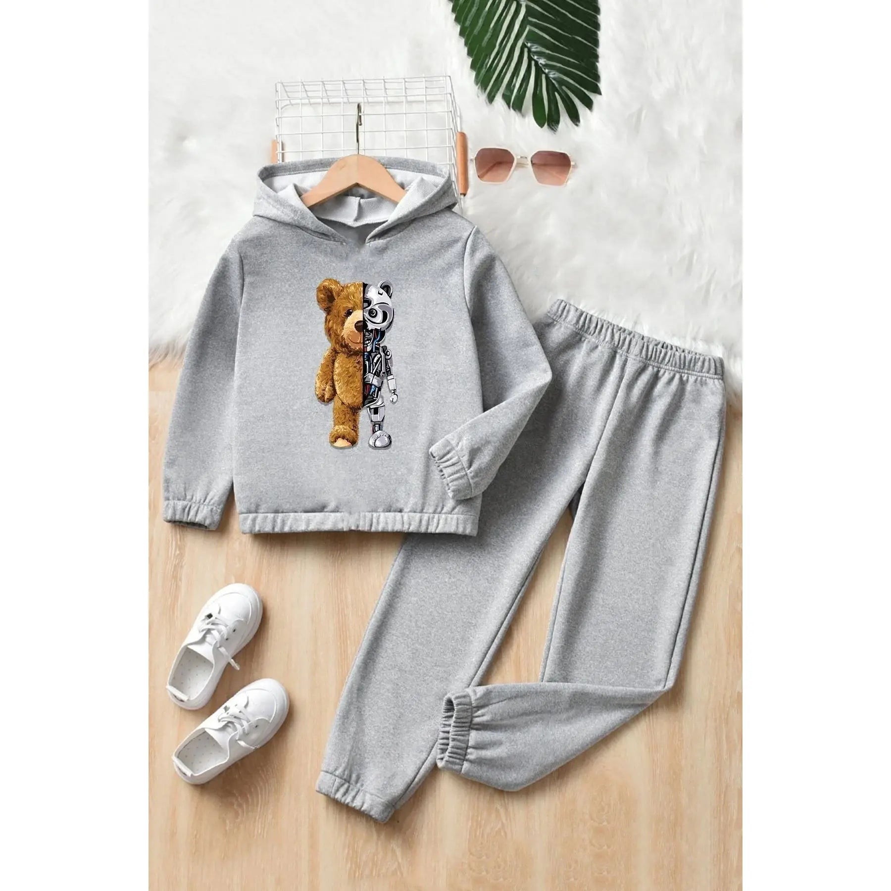 CozyCub Bear Tracksuit for Boys ATHLEXES