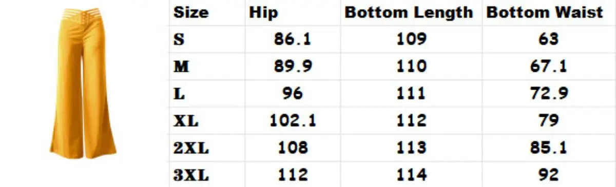 Chic Women's High Waist Flared Trousers ATHLEXES