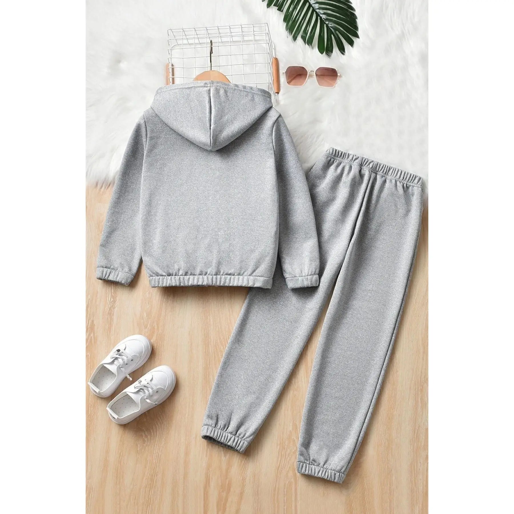 Ukiyo Kids Gray Tracksuit Set ATHLEXES