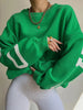 ChicStreet Trendy Oversized Letter Hoodie ATHLEXES