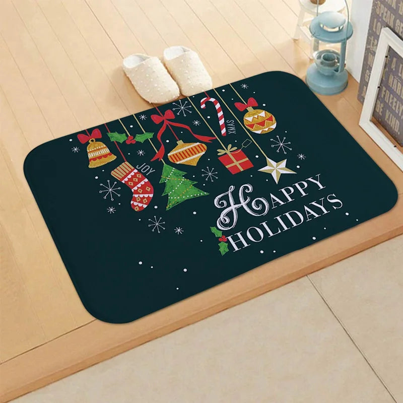 Santa Claus Holiday Outdoor Door Mat 2024 ATHLEXES