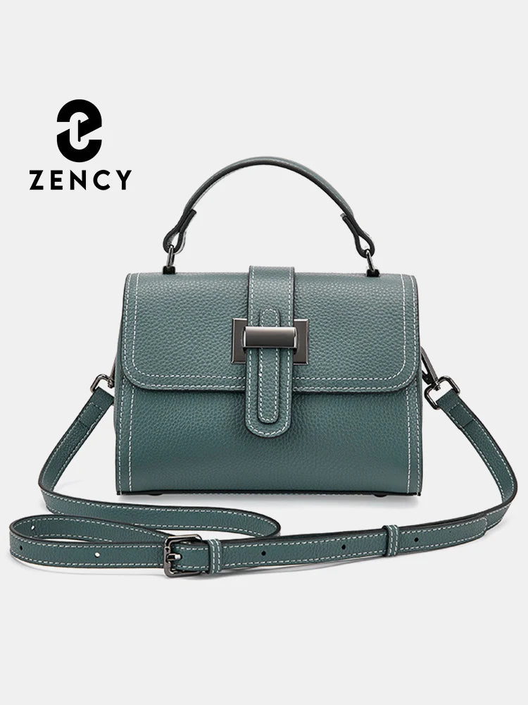 Zency Luxury Genuine Leather Envelope Bag for Women ATHLEXES