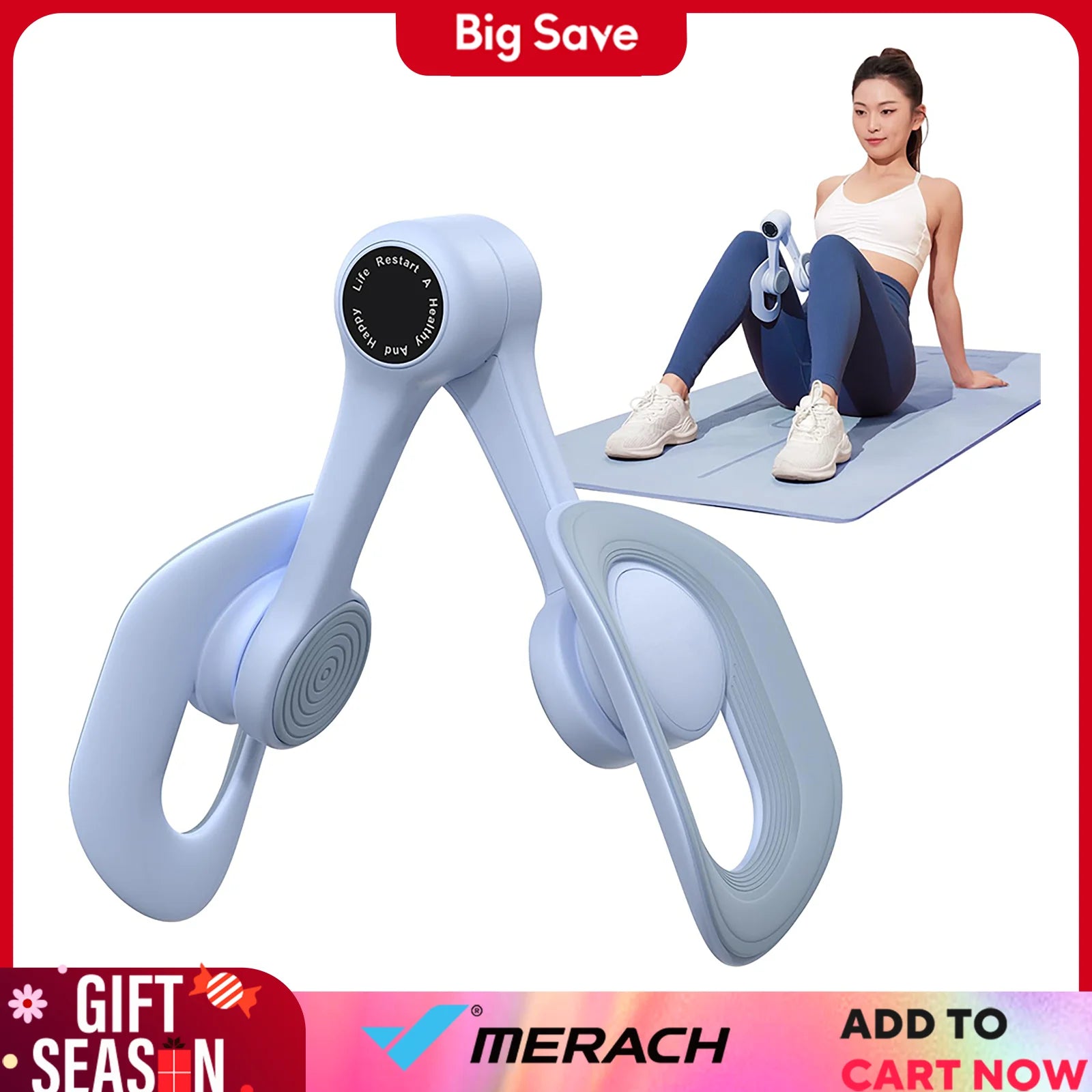 MERACH Thigh Trainer for Core and Pelvic Strength ATHLEXES