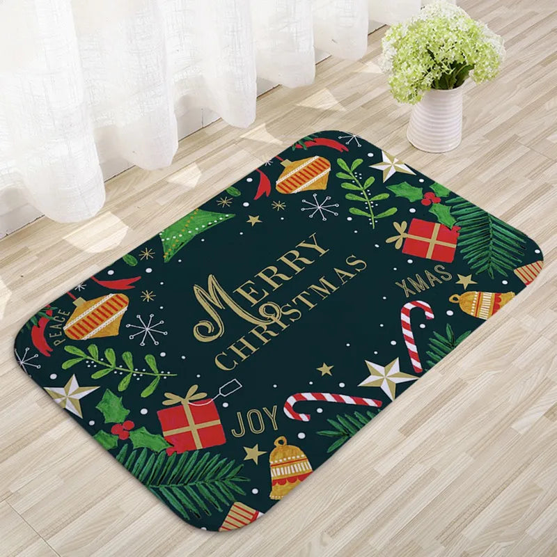 Santa Claus Holiday Outdoor Door Mat 2024 ATHLEXES