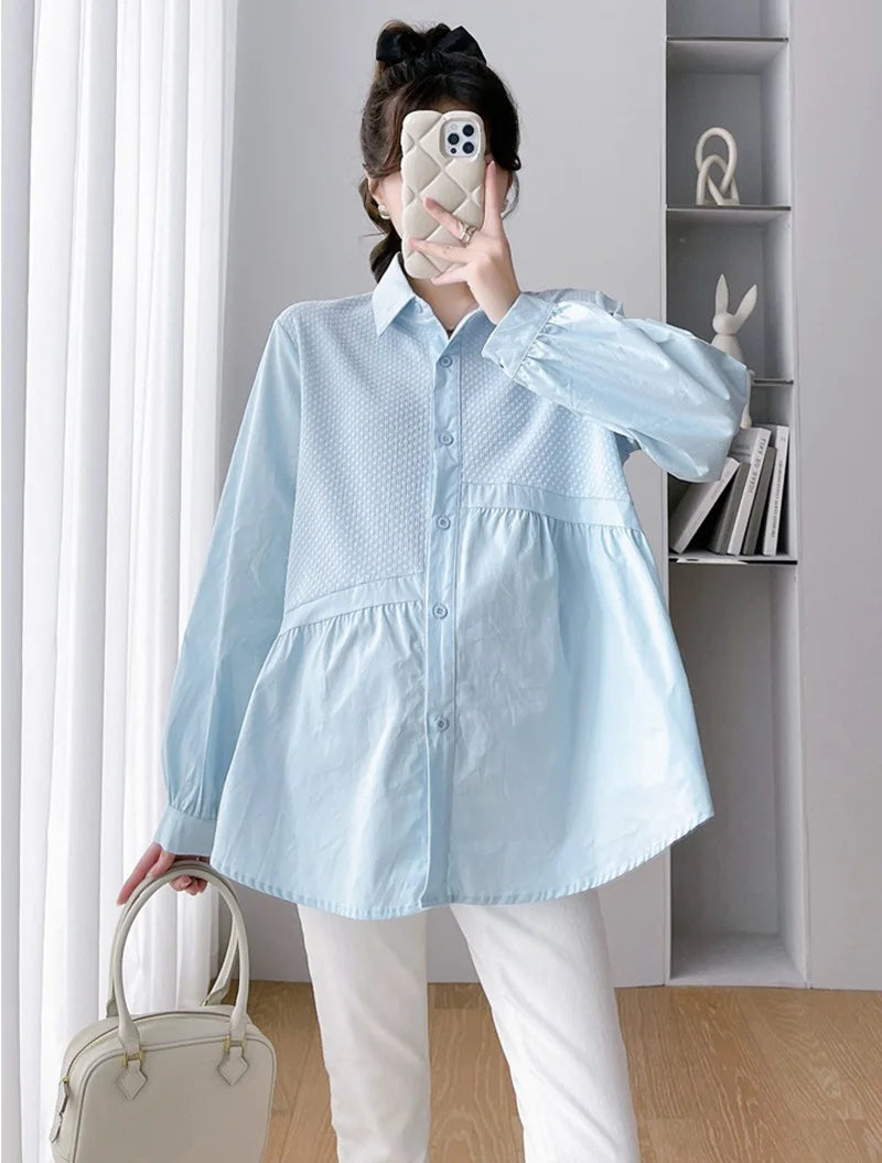 NurtureComfort Maternity Nursing Blouse ATHLEXES