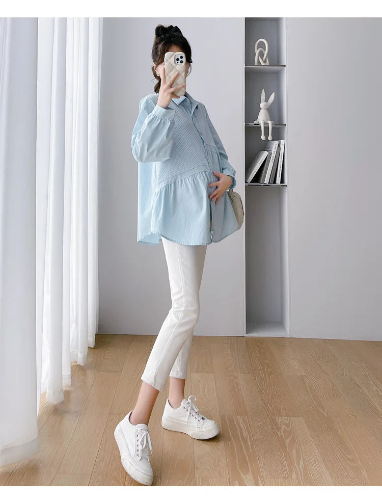 NurtureComfort Maternity Nursing Blouse ATHLEXES