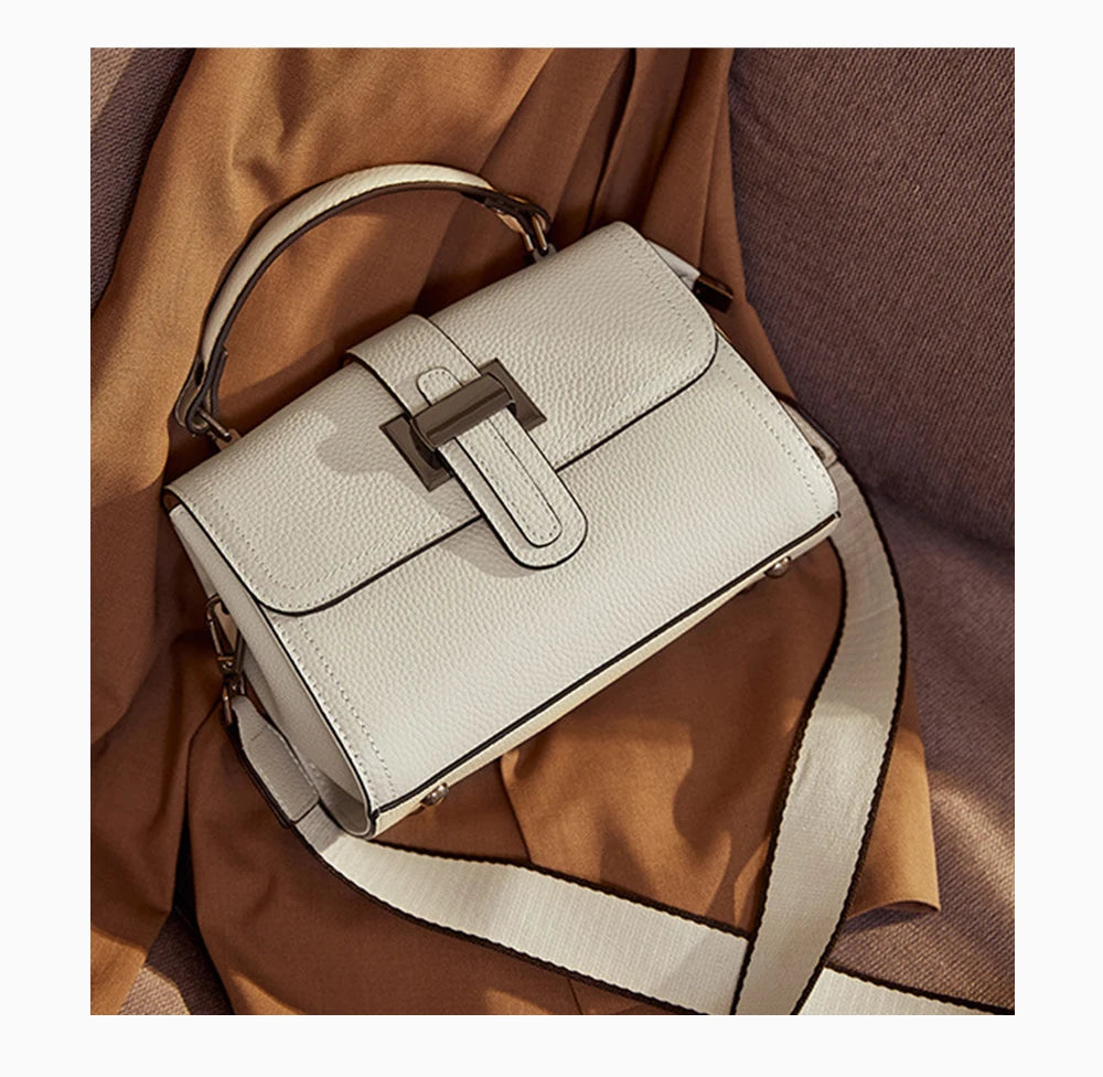 Zency Luxury Genuine Leather Envelope Bag for Women ATHLEXES